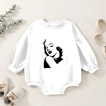 Discover Marilyn Monroe Baby Romper Sweatshirts