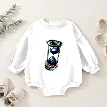 Discover Sand clock Sand clock planets galaxy universe cool Baby Romper Sweatshirts