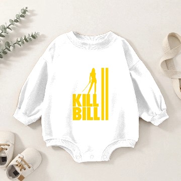 Discover KILL BILL SILHOUETTE Baby Romper Sweatshirts