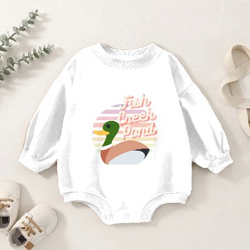 Discover Fish Creek Pond Baby Romper Sweatshirts