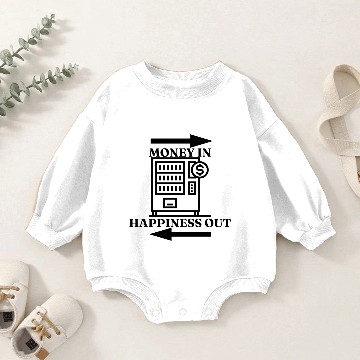 Discover Vending Machine Truth Baby Romper Sweatshirts