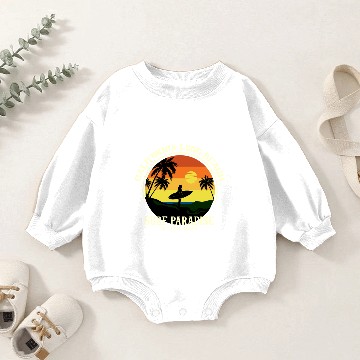 Discover long beach surf paradise merchandise Baby Romper Sweatshirts