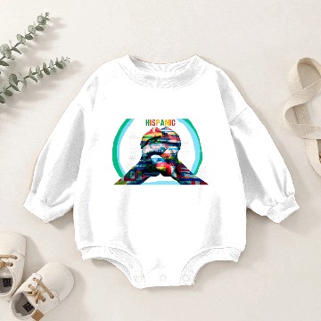 Discover Hispanic Heritage Month Latino Countries Flag Baby Romper Sweatshirts