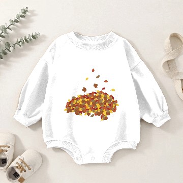 Discover Maple leaves Baby Romper Sweatshirts