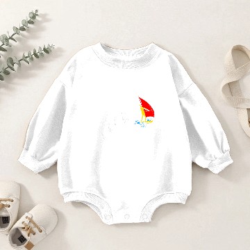Discover Windsurf Funny Windsurfing Evolution Baby Romper Sweatshirts
