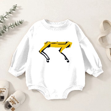 Discover Boston Dynamics Robot dog - Spot Hawaiians Baby Romper Sweatshirts
