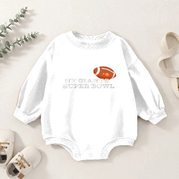 Discover ny giants super bowl Baby Romper Sweatshirts