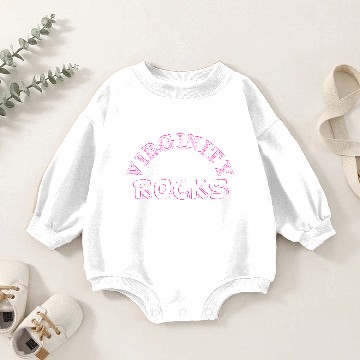 Discover Virginity Rocks Baby Romper Sweatshirts