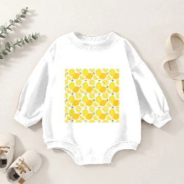 Discover Summer Pattern | Sun Beach Holiday Sea Sand Palm Baby Romper Sweatshirts