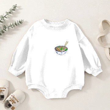 Discover Pho-Sho Soup Baby Romper Sweatshirts