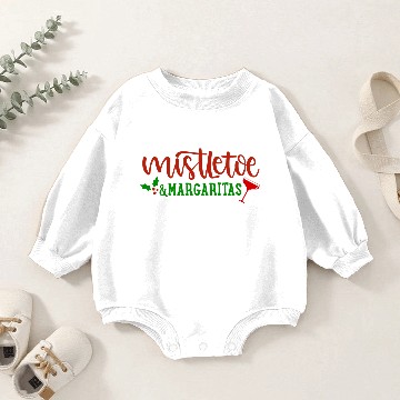 Discover mistletoe margaritas Baby Romper Sweatshirts