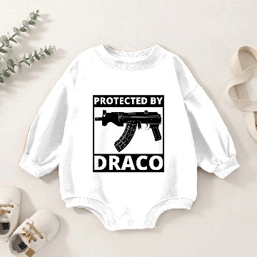 Discover PROTECTED BY DRACO Baby Romper Sweatshirts