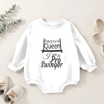 Discover Playground Queen Pro Swinger Baby Romper Sweatshirts
