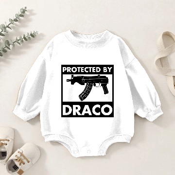 Discover PROTECTED BY DRACO Baby Romper Sweatshirts