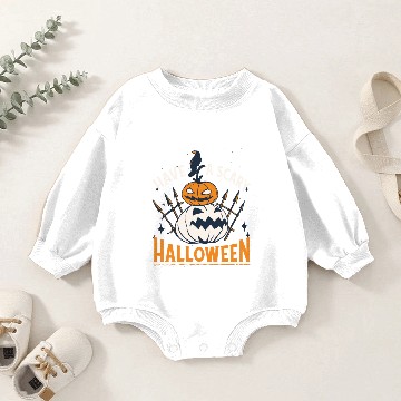 Discover Have a scary halloween Baby Romper Sweatshirts