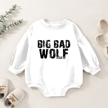 Discover Big Bad Wolf Baby Romper Sweatshirts