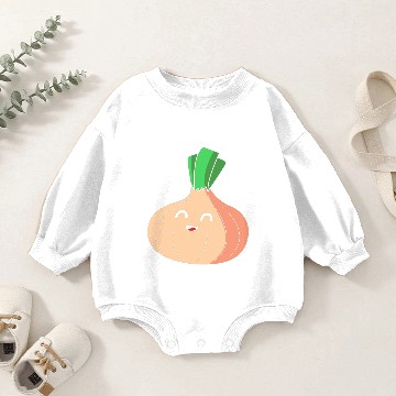 Discover Culinary Chef Onion In Pocket Funny Onion Baby Romper Sweatshirts