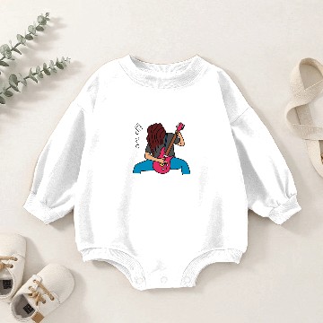 Discover guitar player Baby Romper Sweatshirts