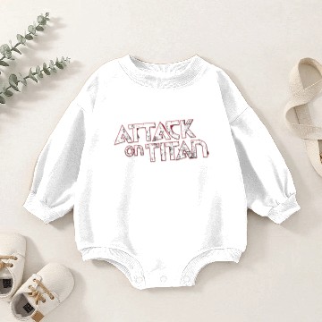 Discover attack for on titan Baby Romper Sweatshirts