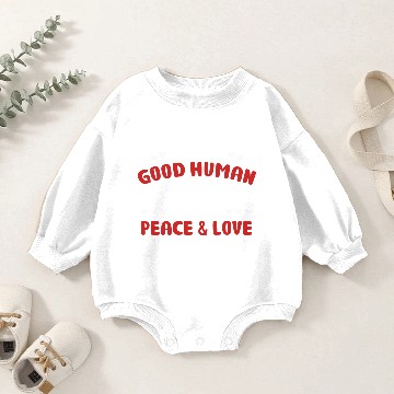 Discover Just be a good human be kind kindness Baby Romper Sweatshirts