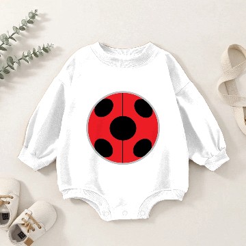 Discover ladybug Baby Romper Sweatshirts