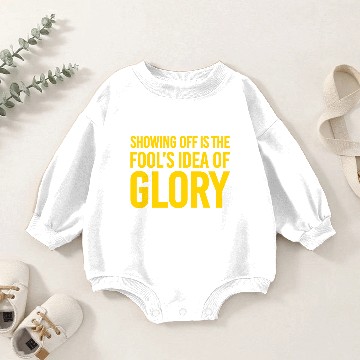 Discover GLORY - BRUCE LEE QUOTE Baby Romper Sweatshirts