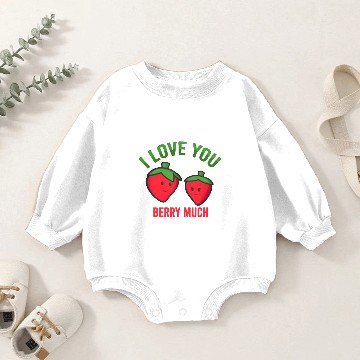 Discover berry lovers so much Baby Romper Sweatshirts