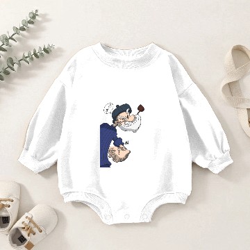Discover Popeye the salor man... Baby Romper Sweatshirts