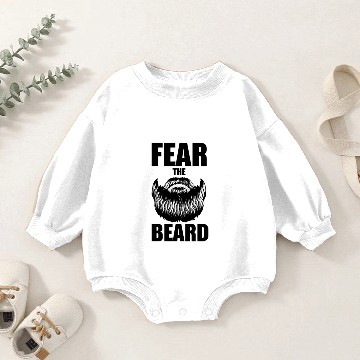 Discover Fear The Beard Baby Romper Sweatshirts