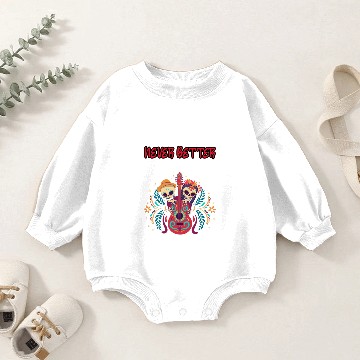 Discover Never better skeleton Baby Romper Sweatshirts