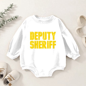 Discover Deputy Sheriff Law Enforcement Baby Romper Sweatshirts