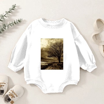 Discover Lonely Road Baby Romper Sweatshirts