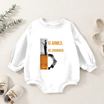 Discover Malcolm X Quote Baby Romper Sweatshirts
