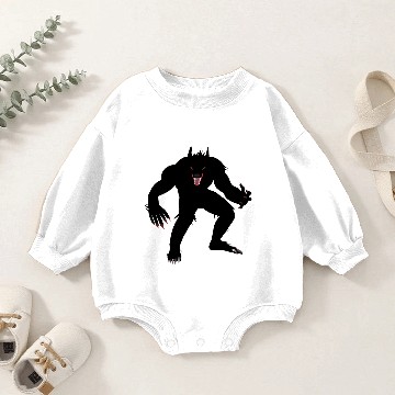 Discover Werewolf Baby Romper Sweatshirts
