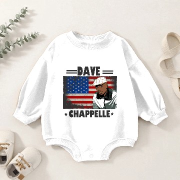Discover Vintage Dave Chappelle Baby Romper Sweatshirts