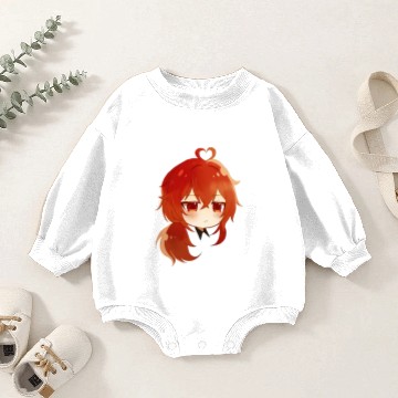 Discover Genshin Impact Baby Romper Sweatshirts