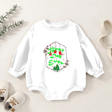 Discover BEST DAY EVER Classic Baby Romper Sweatshirts