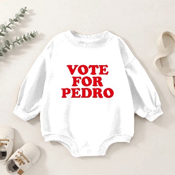 Discover Vote For Pedro Baby Romper Sweatshirts