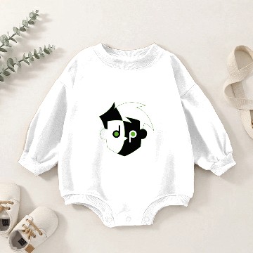Discover Danny Phantom Run Baby Romper Sweatshirts