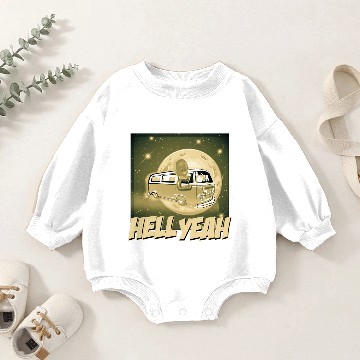 Discover Hell Yeah - Extraterrestrial Good Baby Romper Sweatshirts