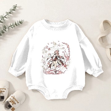 Discover Genshin Impact Baby Romper Sweatshirts