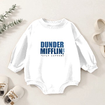 Discover Dunder Mifflin Baby Romper Sweatshirts