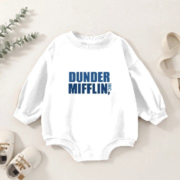 Discover Dunder Mifflin Baby Romper Sweatshirts