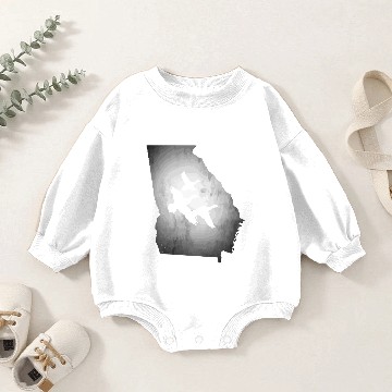 Discover Georgia Duck Hunting Baby Romper Sweatshirts