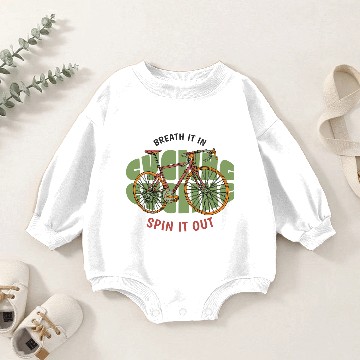 Discover Breath It In Spin It Out Baby Romper Sweatshirts