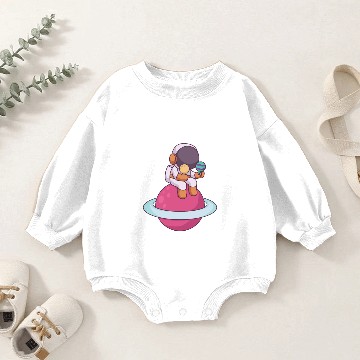 Discover Space Astro Cones Baby Romper Sweatshirts