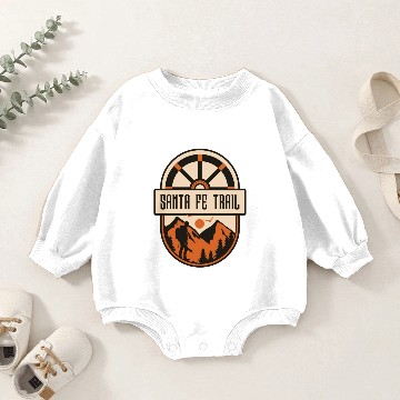 Discover Santa Fe Trail Baby Romper Sweatshirts