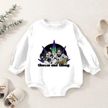 Discover Cheech and chong puff puff pass Baby Romper Sweatshirts