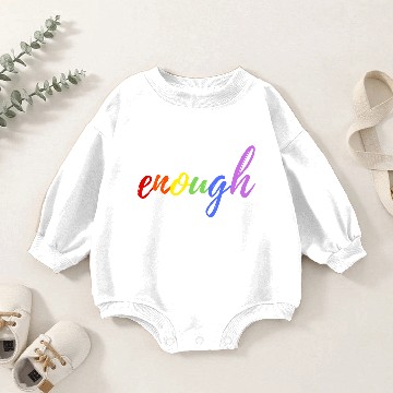 Discover You Are Enough Baby Romper Sweatshirts