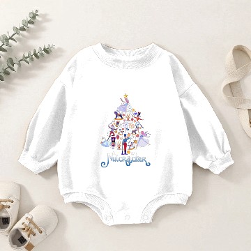 Discover Nutcracker Baby Romper Sweatshirts
